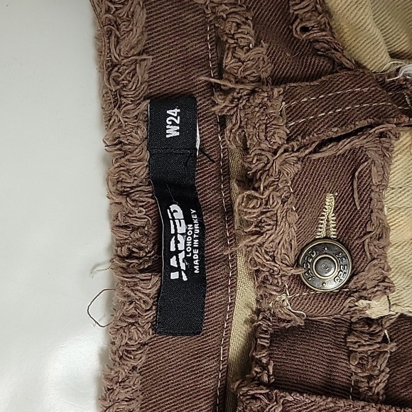 Jaded London brown patchwork jeans sz 24 from Urban Outfitters - Picture 7 of 10